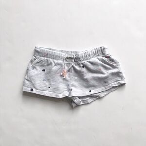 H&M heart print shorts VGUC 3-4Y